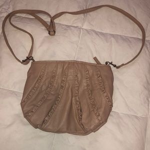 Light pink cross body